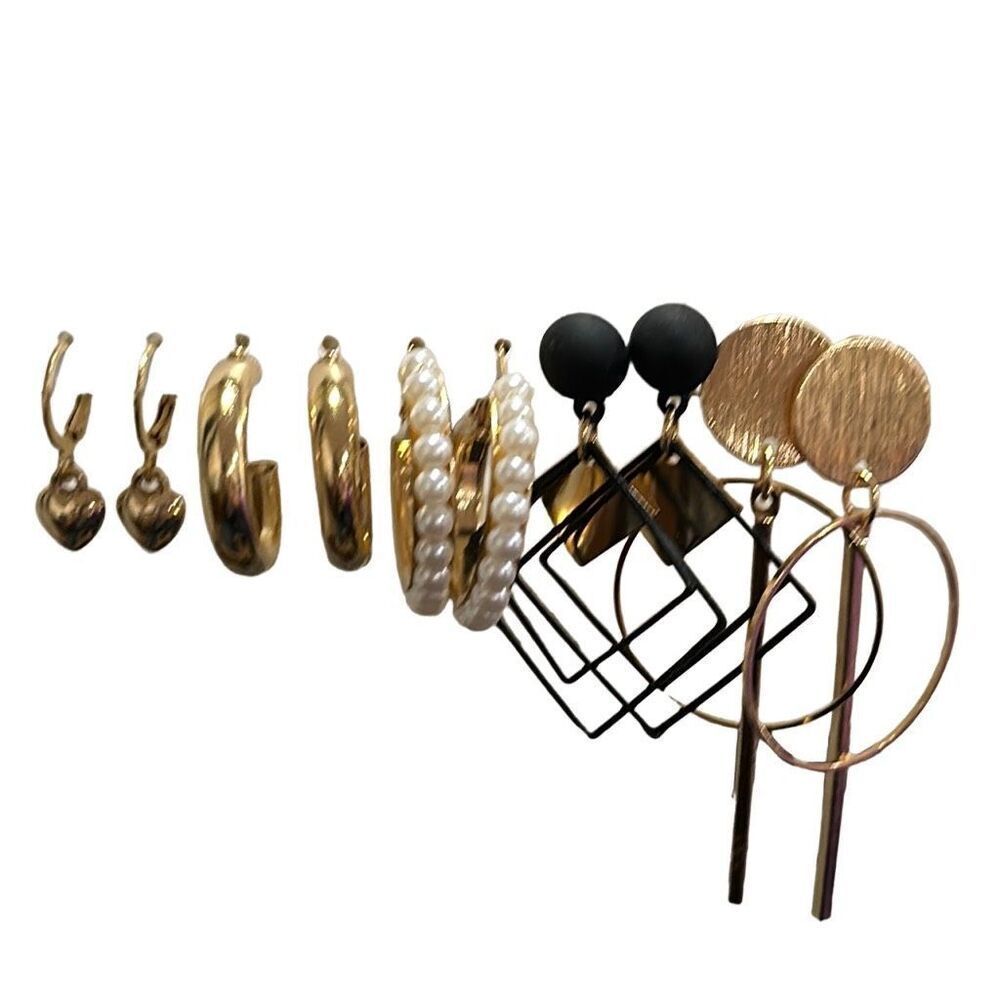 Nwot Statement Earring Bundle - image 1